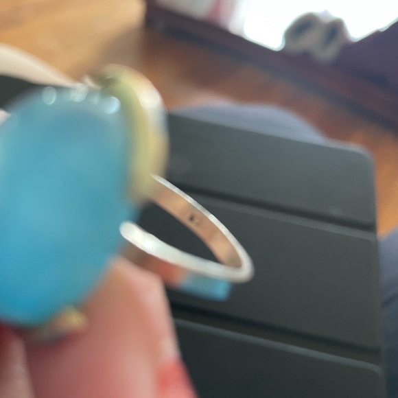 925 sterling silver Sz 9 ring and pendant - Picture 5 of 5